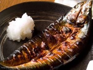 秋刀魚の味醂干し